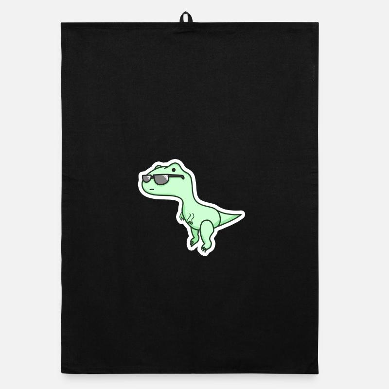 dinosaur Organic dish towel