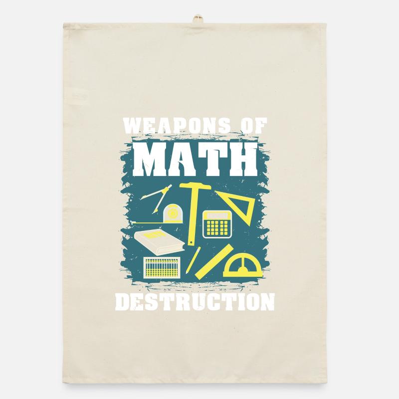 Mathematik Mathe Geschenk Organic Geschirrtuch
