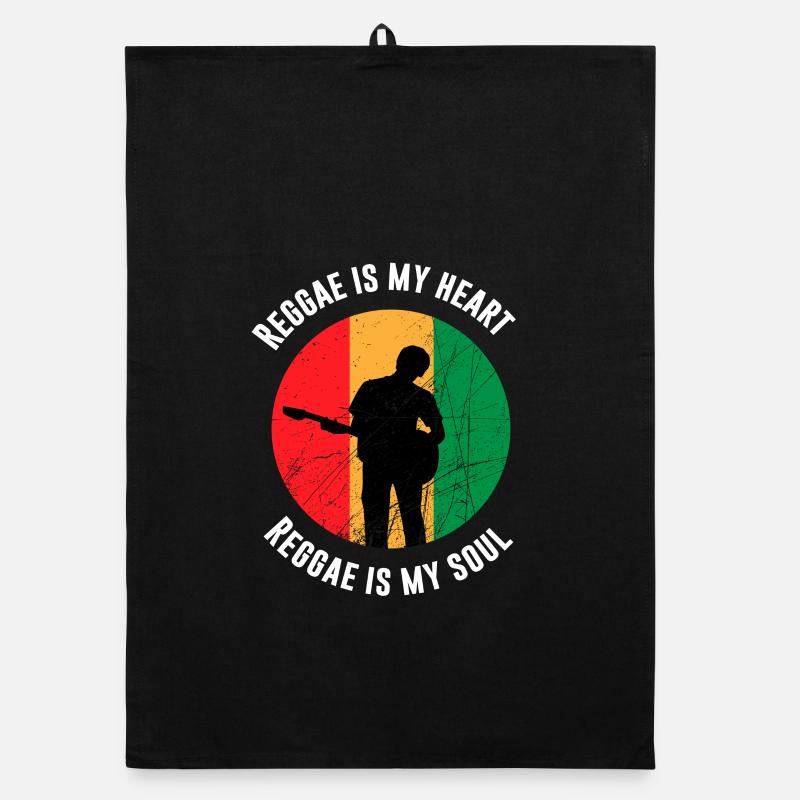 Le reggae est mon coeur - Le reggae est mon âme Torchon bio