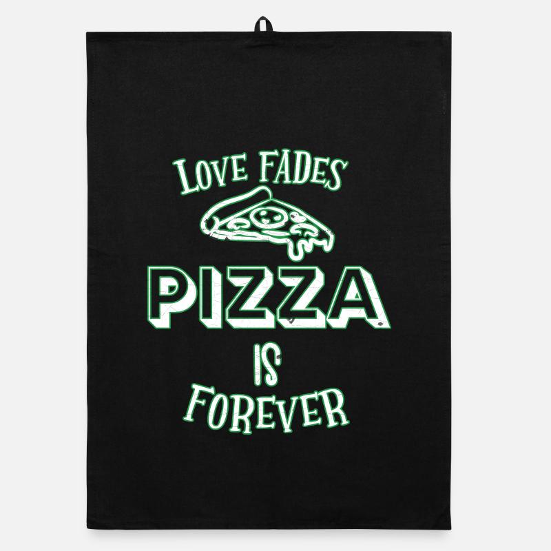 Pizza Organic dish towel