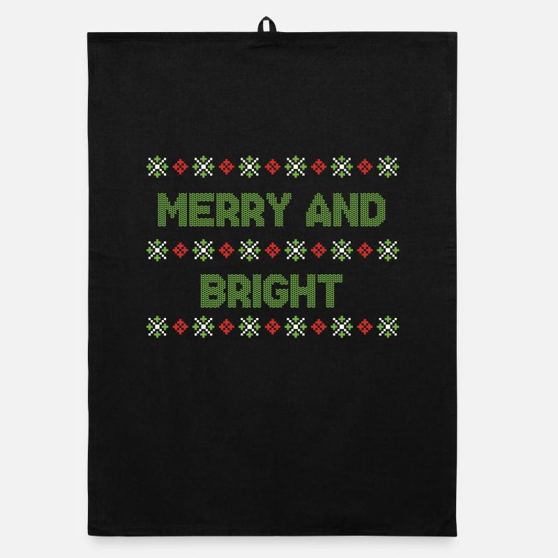 Ugly Christmas Weihnachtspullover Organic Geschirrtuch