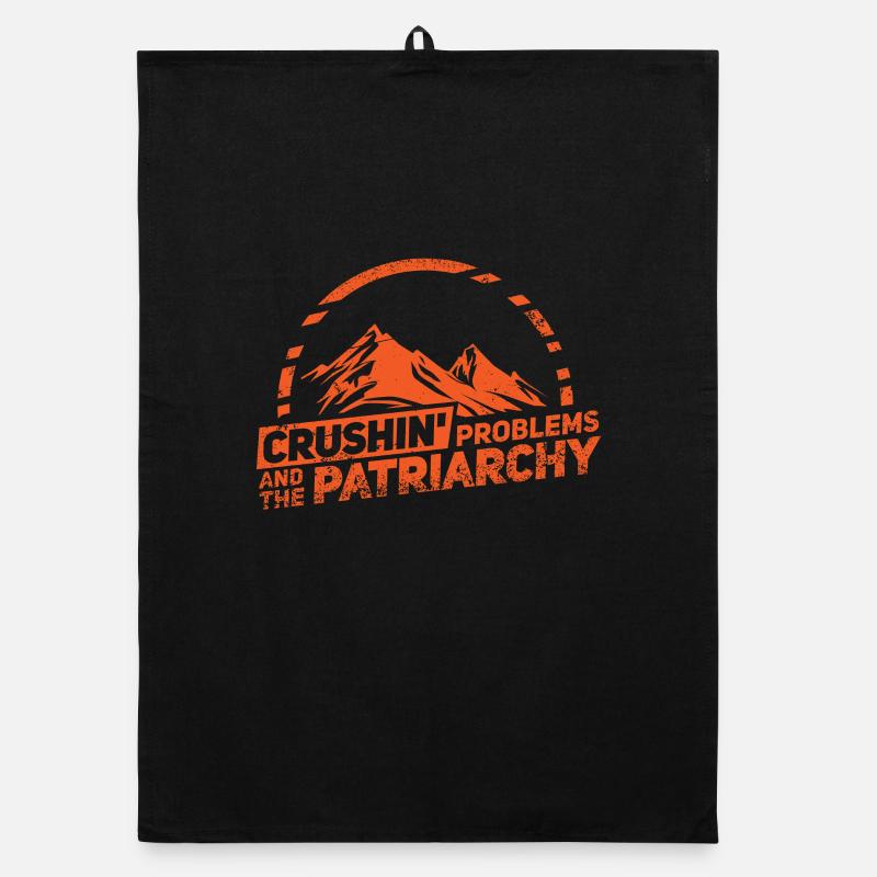 Geschenk Kletterer Boulderer klettern Organic Geschirrtuch