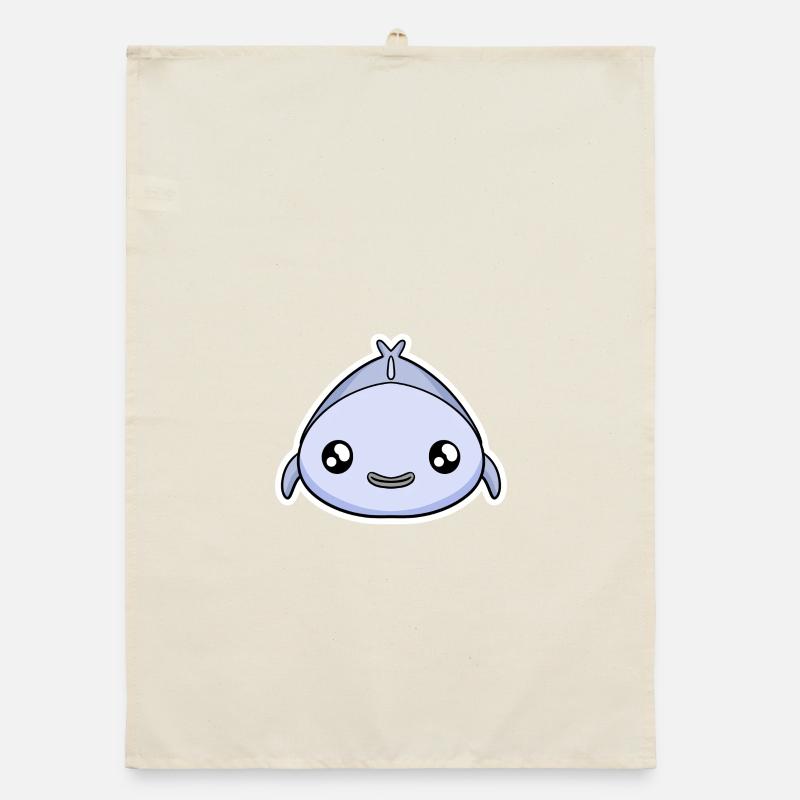 fish Organic dish towel