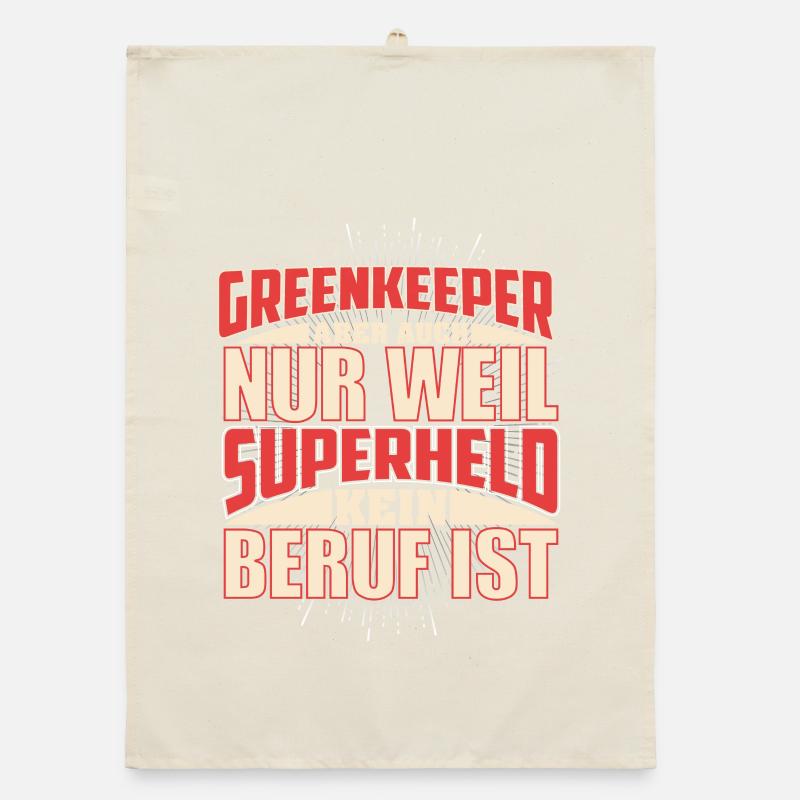 Greenkeeper Superheld Organic Geschirrtuch