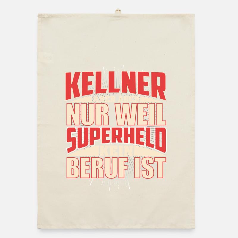Kellner Superheld Organic Geschirrtuch