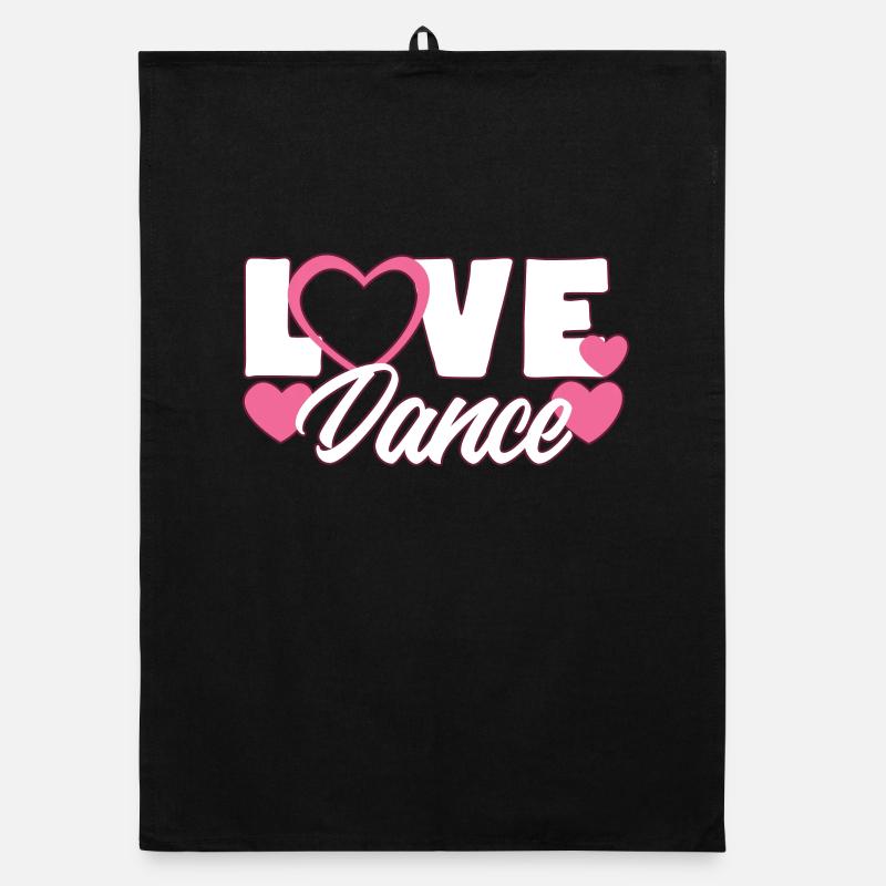 Dance Organic dish towel