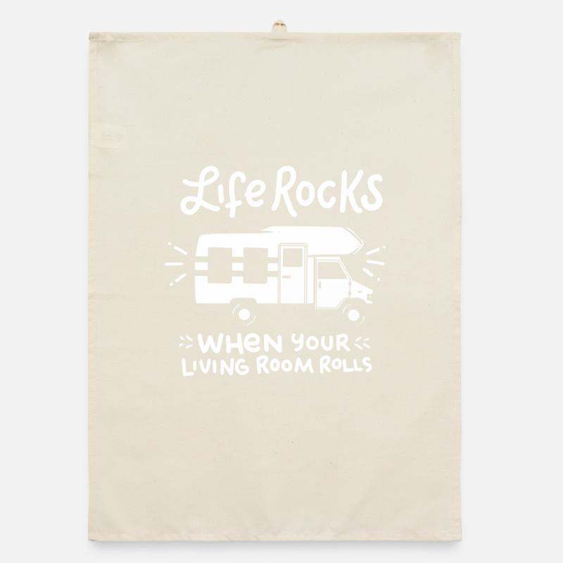 camping Organic dish towel