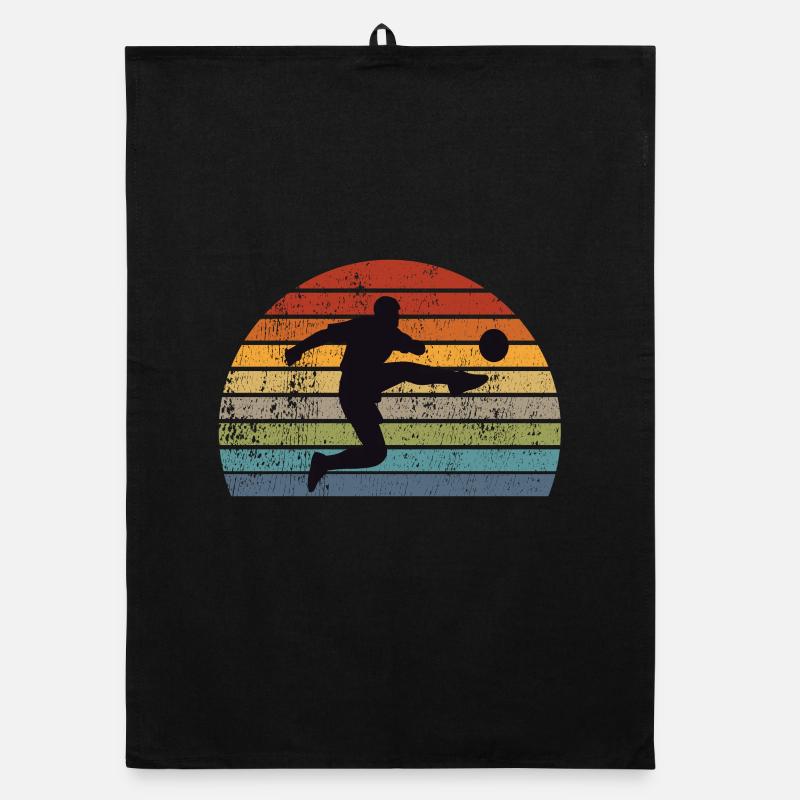 Fußball Organic Geschirrtuch