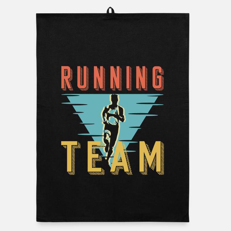 Graphique du Club de Sprint de l’équipe de course rétro Torchon bio
