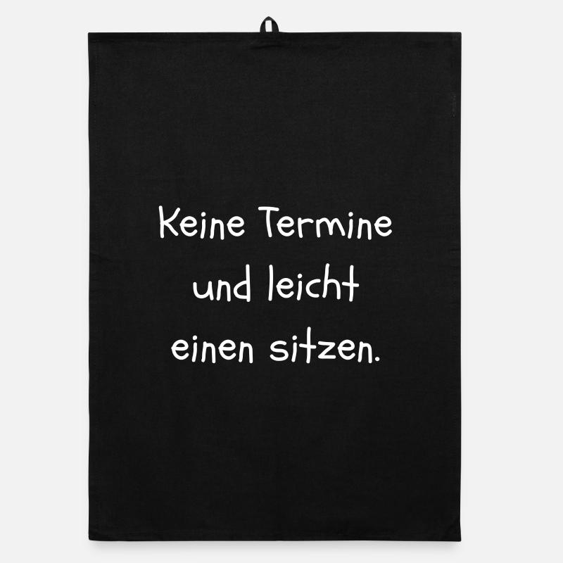 Keine Termin und leicht einen sitzen Organic Geschirrtuch