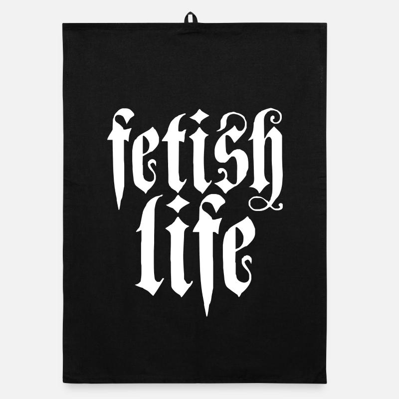 Fetisch Leben - Fetisch Organic Geschirrtuch