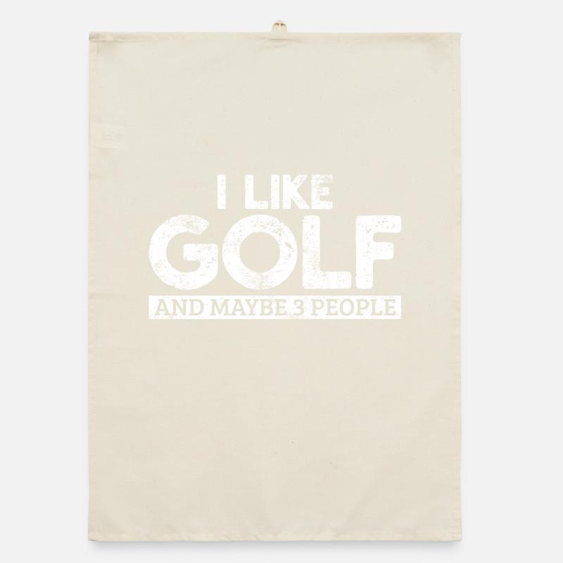 Golf Golfeurs Golfeurs Torchon bio