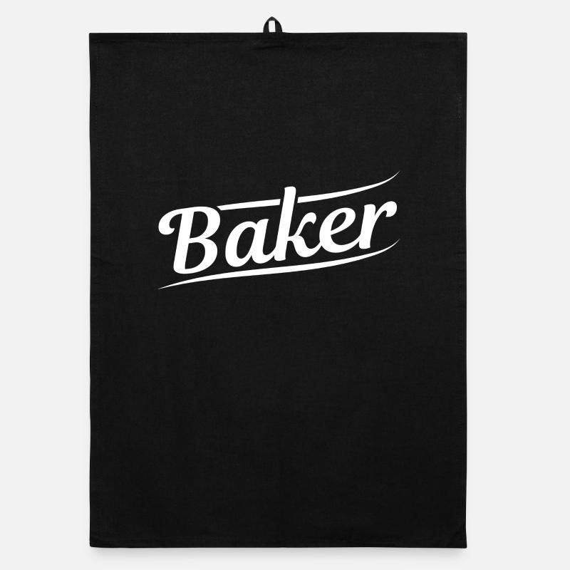 Bäcker Backen Organic Geschirrtuch