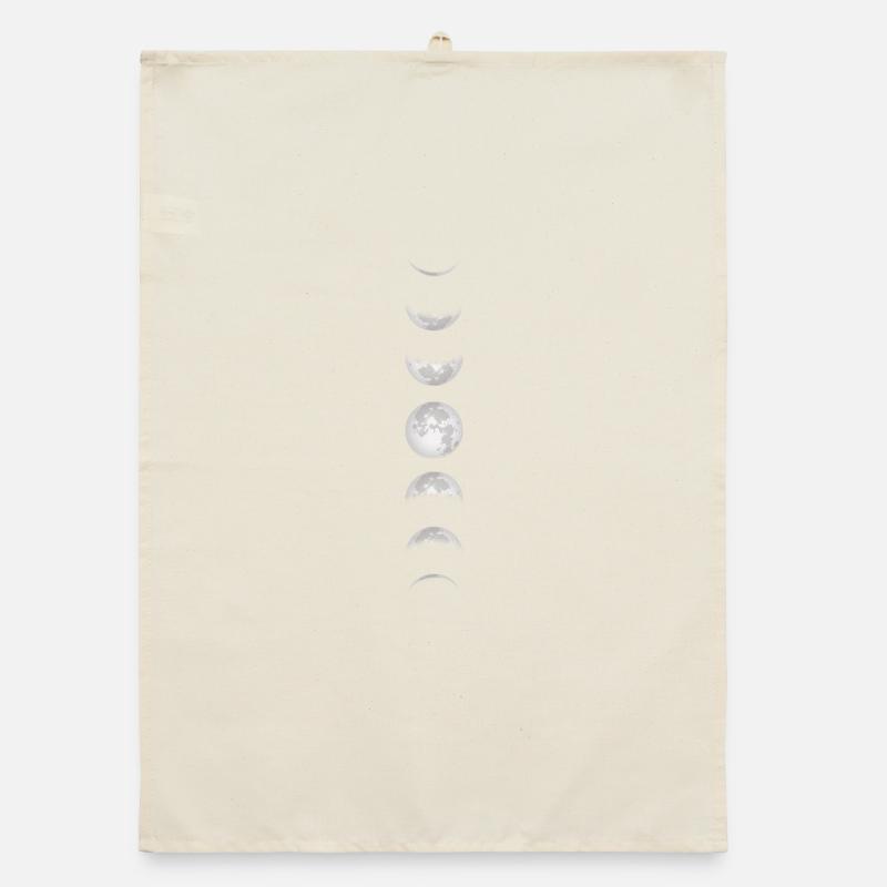 Moon Moon Moon Phases Full Moon Lunar Eclipse Total Organic dish towel