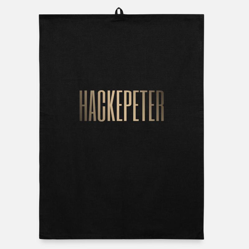 Hackepeter Mettbrötchen Mettigel Fleischesser Mett Organic Geschirrtuch