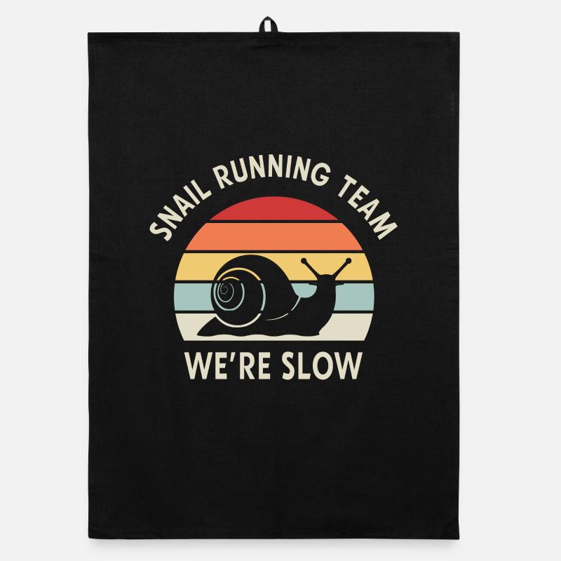 Vintage Marathon Snail Running Team Torchon bio