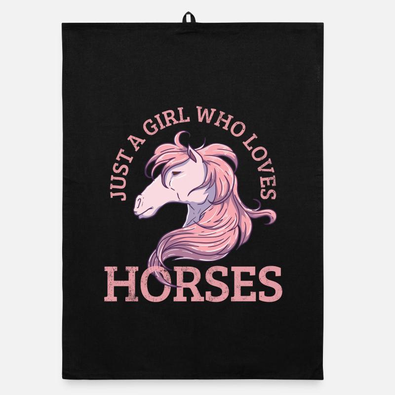 Pferd Organic Geschirrtuch