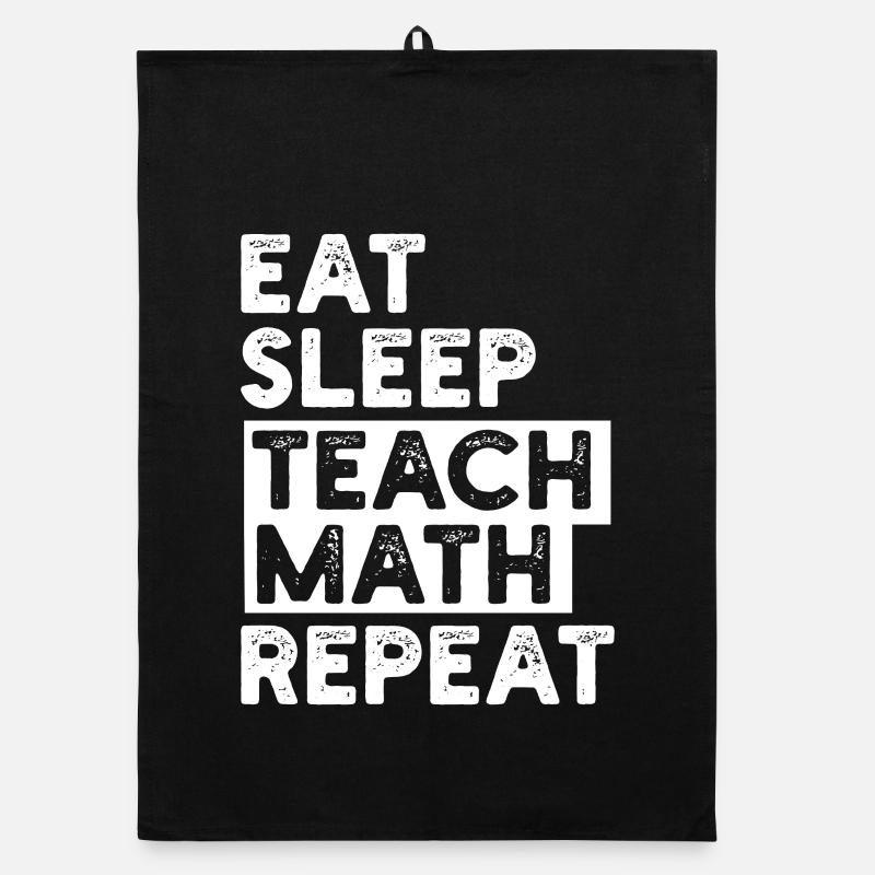 Mathelehrer Mathematik Organic Geschirrtuch