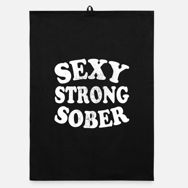 Sexy sobre forte abstinence sobre sans alcool Torchon bio