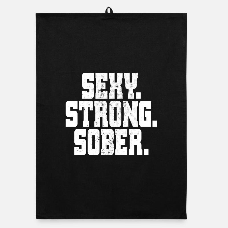 Sexy sobre forte abstinence sobre sans alcool Torchon bio