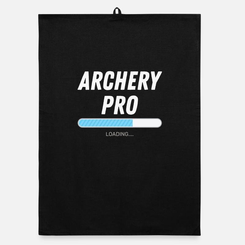 Tir à l'arc drôle - Archery Pro Loading Torchon bio