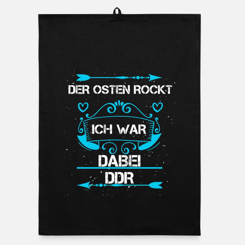 Der Osten Rockt ich war dabei Organic Geschirrtuch