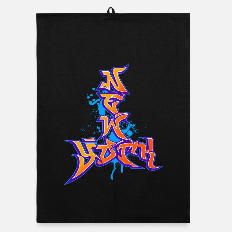 Graffiti de New York Torchon bio