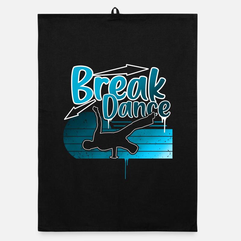 Breakdance Organic dish towel