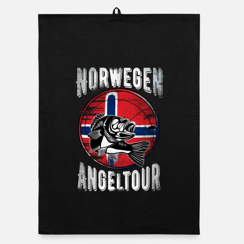 Norwegen Angeltour Organic Geschirrtuch