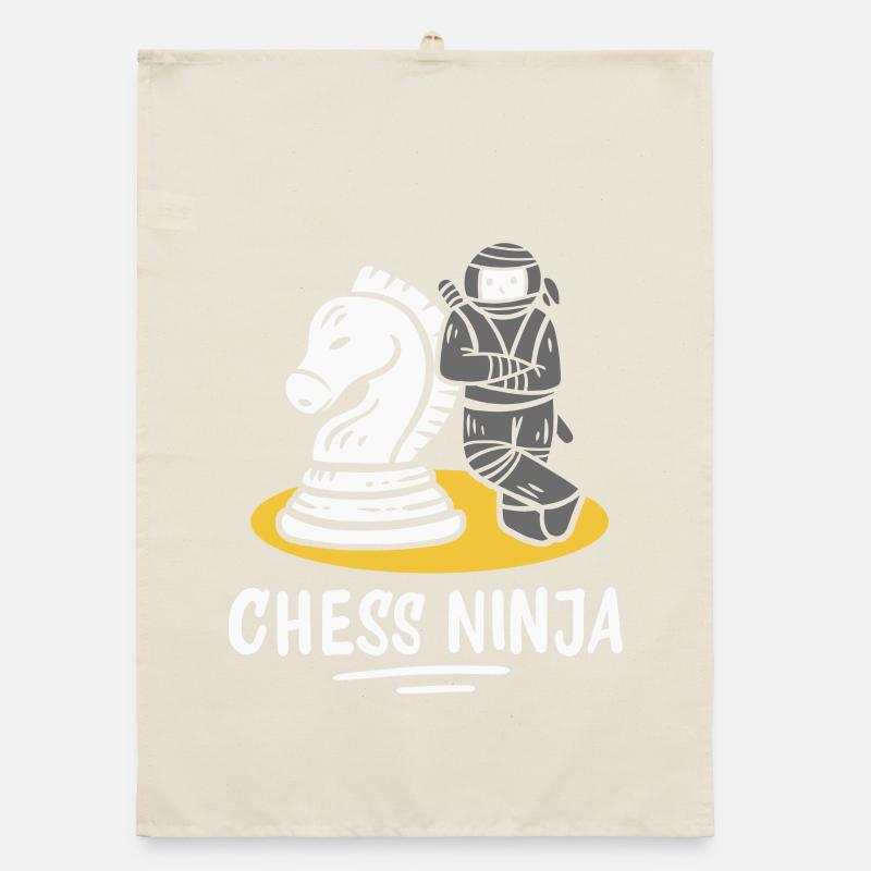Chess Chess Players Organic dish towel