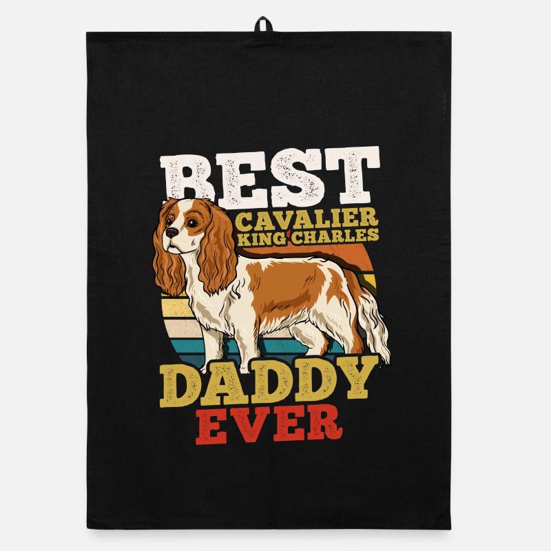 Cavalier King Charles Organic Geschirrtuch