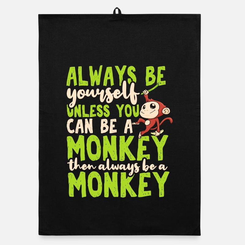 Affe Organic Geschirrtuch