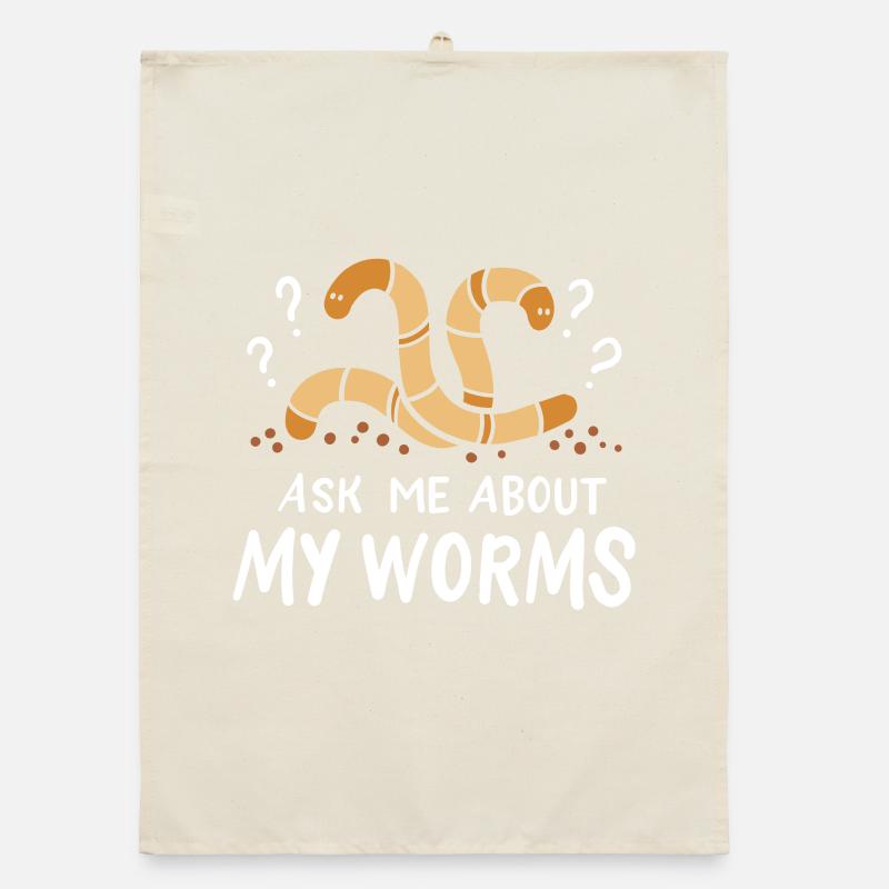 Worms Constructeurs de vers Torchon bio