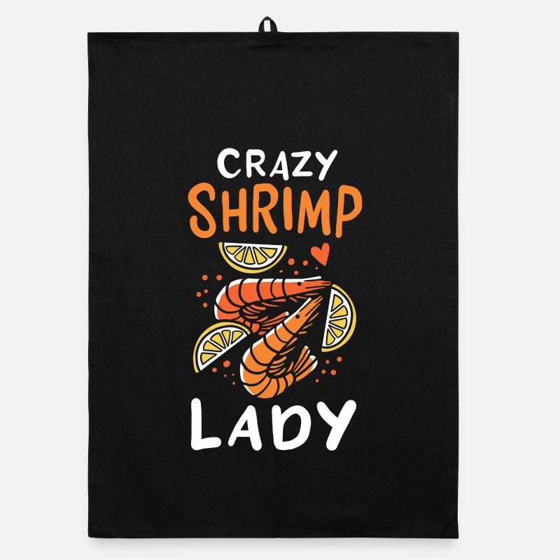 Shrimp Organic Geschirrtuch