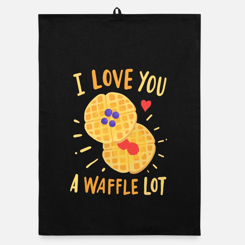Waffeln Waffelbäcker Organic Geschirrtuch