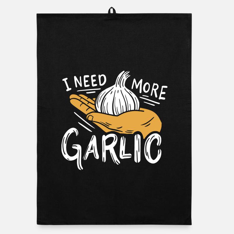 Knoblauch Organic Geschirrtuch