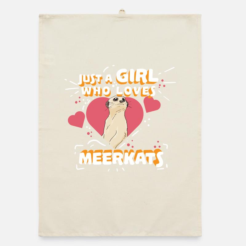 Erdmännchen Organic Geschirrtuch