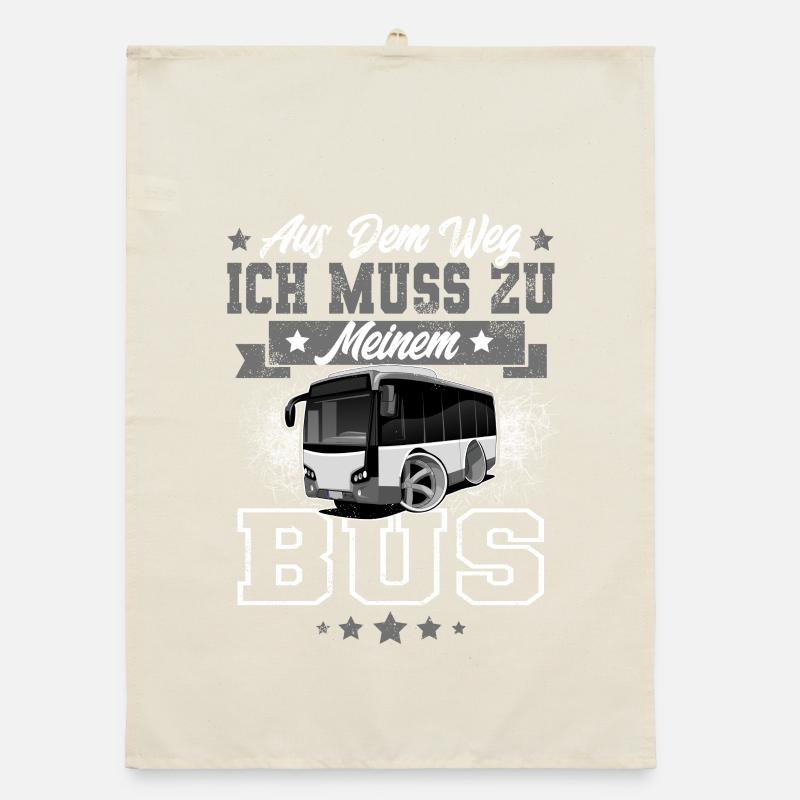 Busfahrer Organic Geschirrtuch