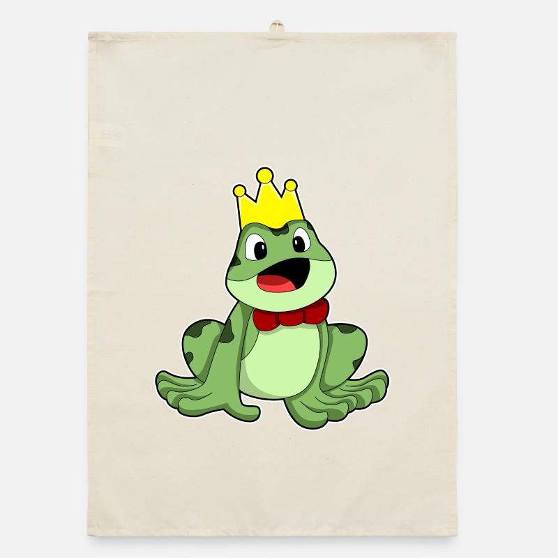 Frog Crown Organic dish towel