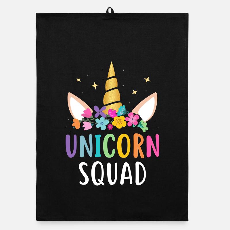 Unicorn Squad Organic Geschirrtuch