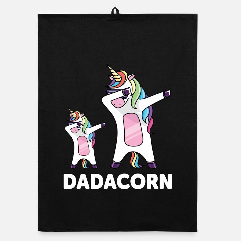 Papa Einhorn Dadacorn Organic Geschirrtuch