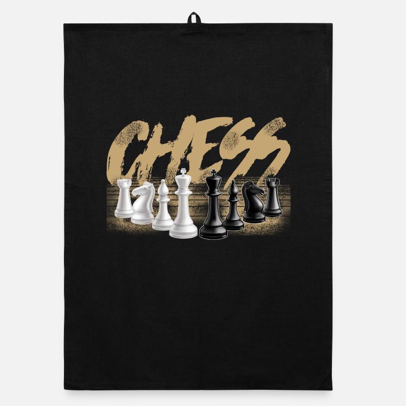 Chess Organic dish towel