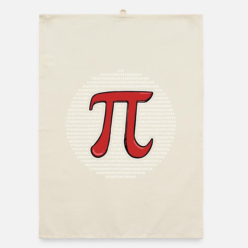 Pi Tag Pi Mathe Organic Geschirrtuch