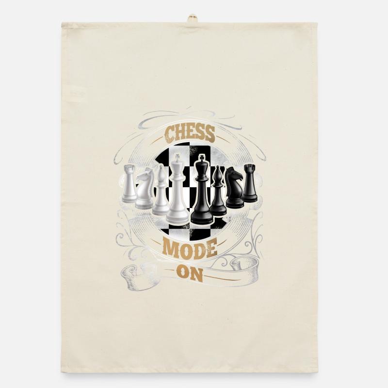 Chess Organic dish towel