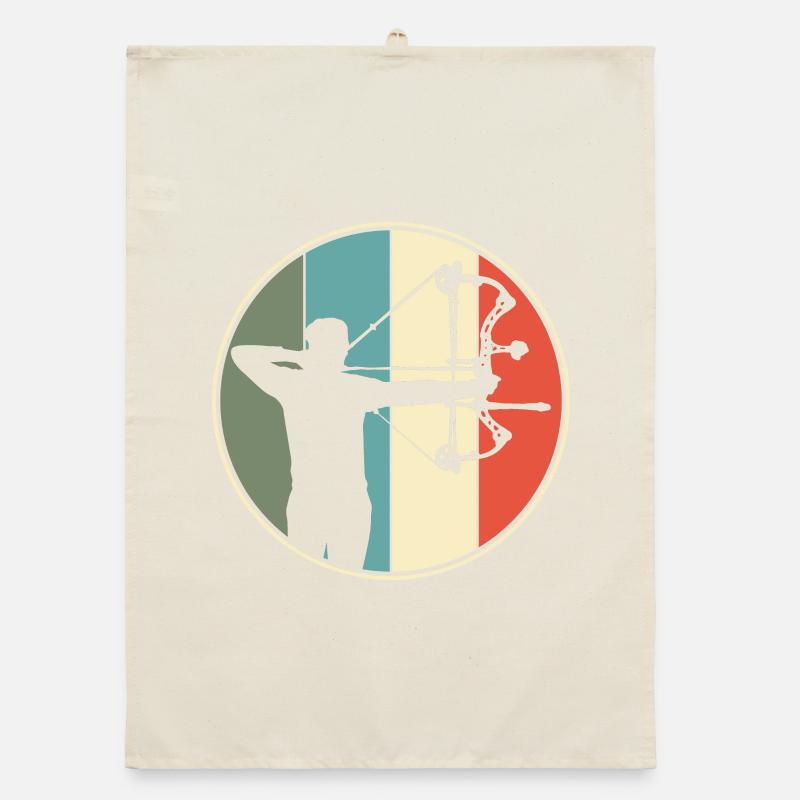 Archery Archery Retro Organic dish towel