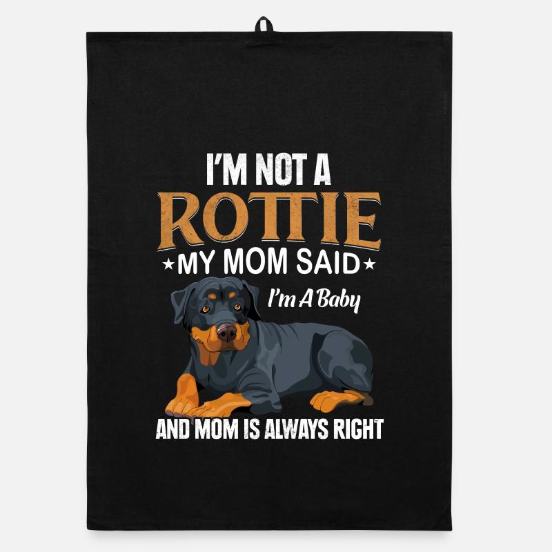 Rottweiler Organic Geschirrtuch