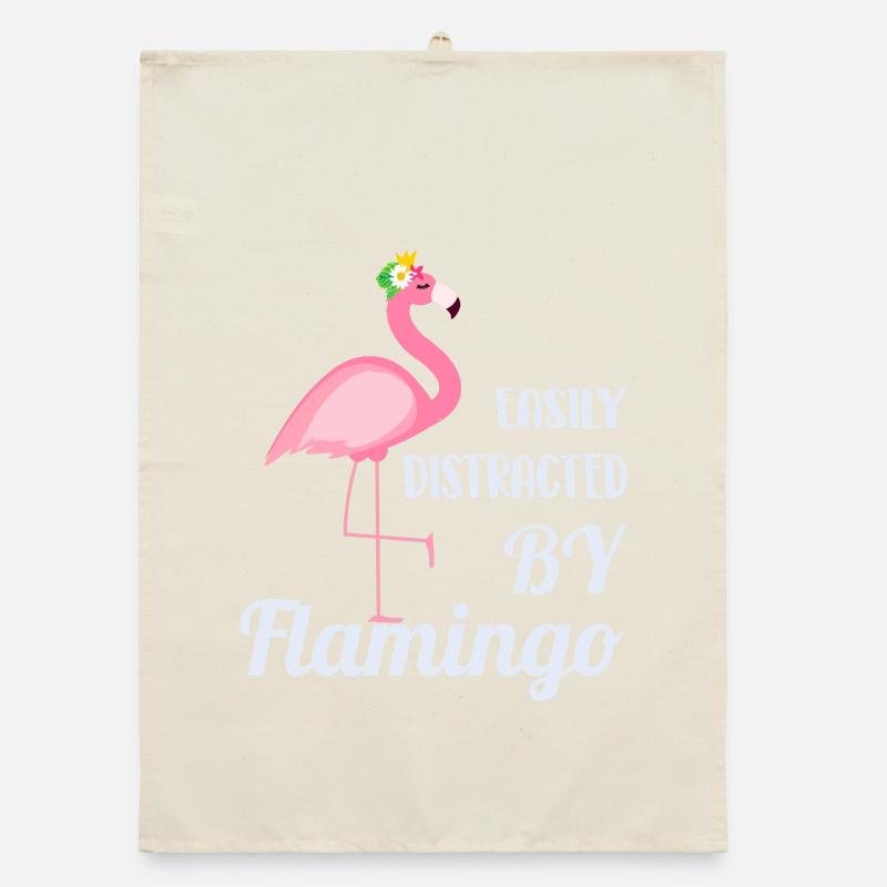 flamingo Organic dish towel