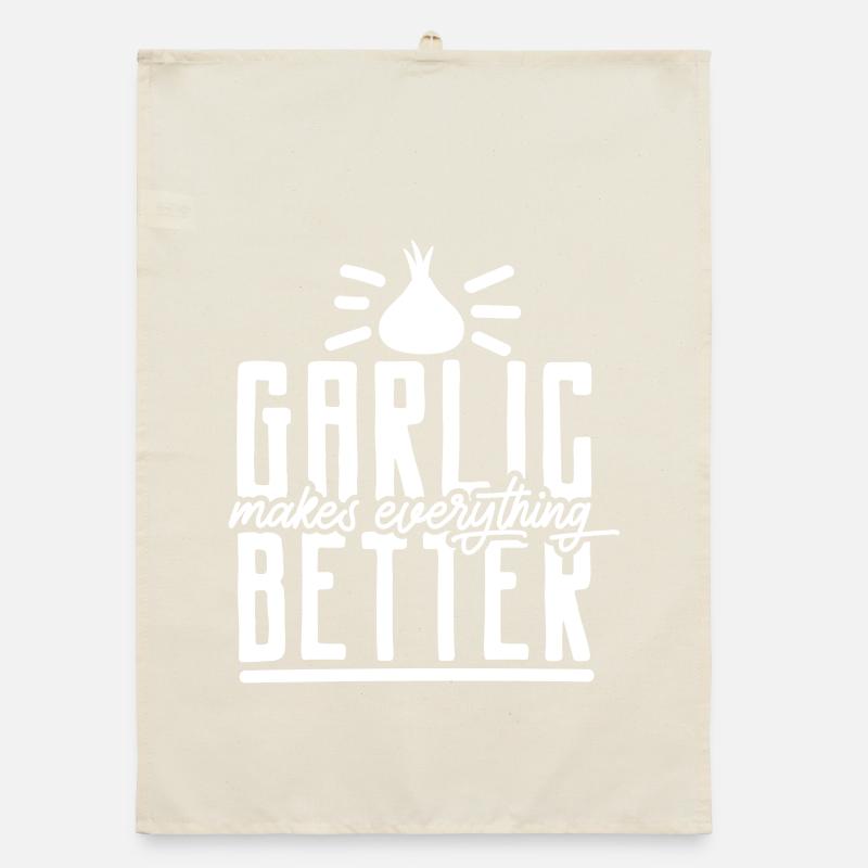 Garlic Organic dish towel