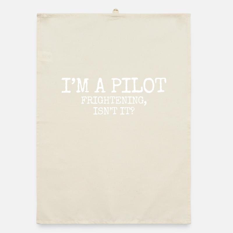 Pilot Aviator Aviation Organic dish towel