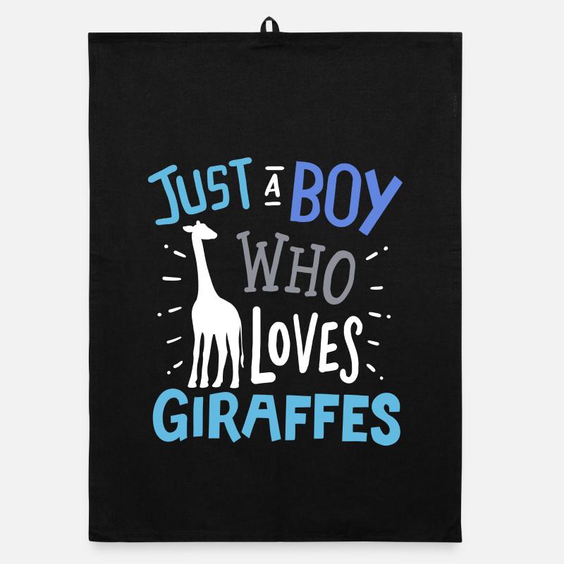 Giraffes Giraffe Organic dish towel